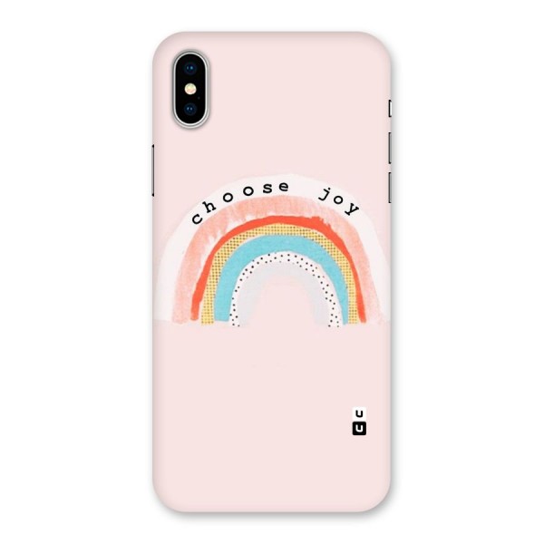 Choose Joy Back Case for iPhone X