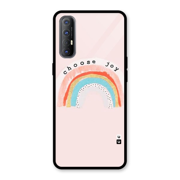 Choose Joy Glass Back Case for Oppo Reno3 Pro