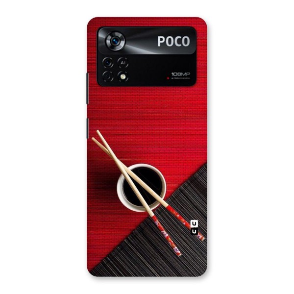 Chopstick Design Back Case for Poco X4 Pro 5G