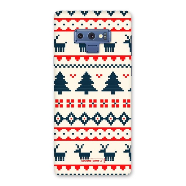 Christmas Design Pattern Back Case for Galaxy Note 9