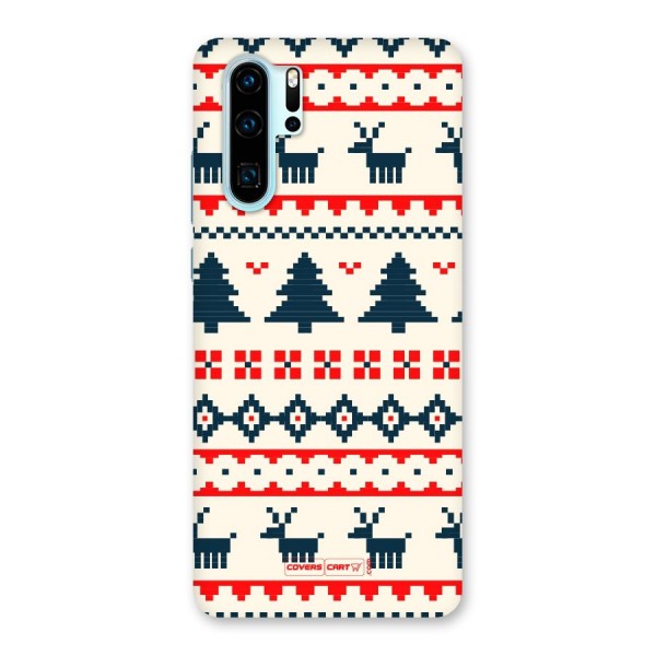 Christmas Design Pattern Back Case for Huawei P30 Pro