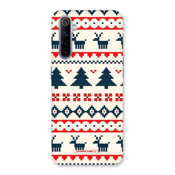 Christmas Design Pattern Back Case for Realme 6