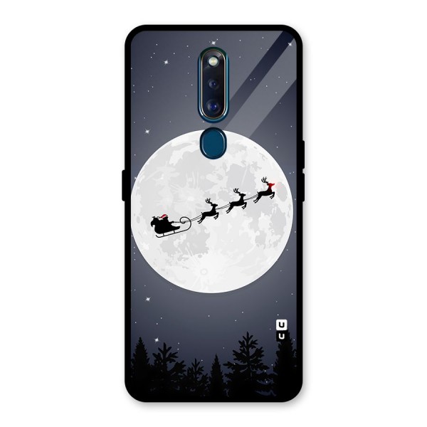 Christmas Nightsky Glass Back Case for Oppo F11 Pro