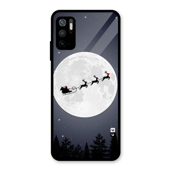 Christmas Nightsky Glass Back Case for Poco M3 Pro 5G