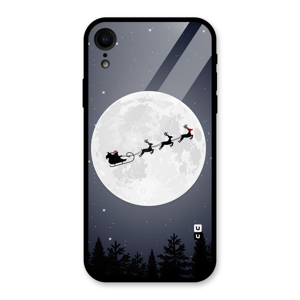 Christmas Nightsky Glass Back Case for XR