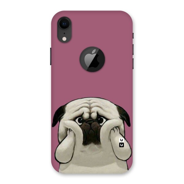 Chubby Doggo Back Case for iPhone XR Logo Cut