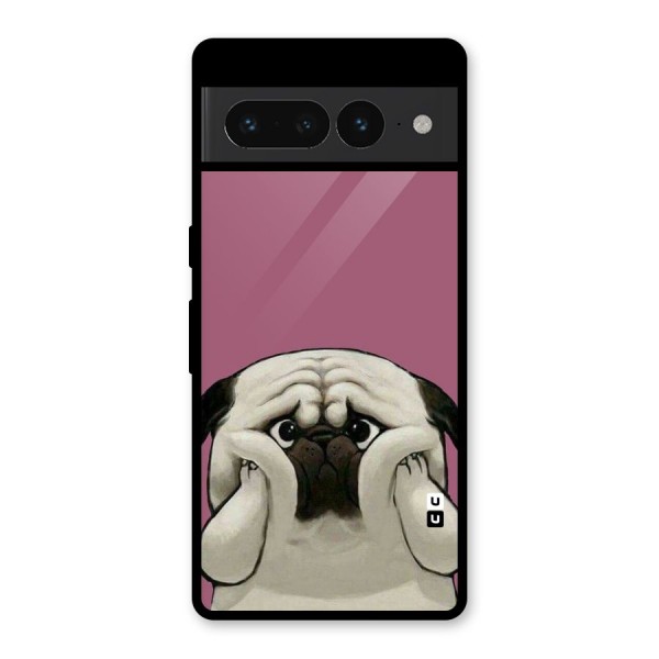 Chubby Doggo Glass Back Case for Google Pixel 7 Pro