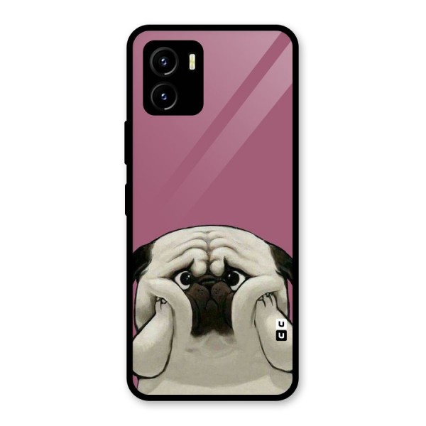 Chubby Doggo Glass Back Case for Vivo Y15s