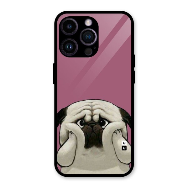 Chubby Doggo Glass Back Case for iPhone 14 Pro Max