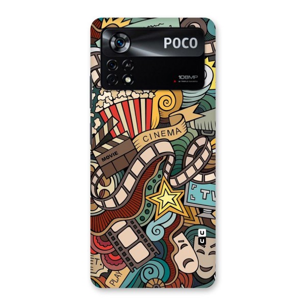 Cinematic Design Back Case for Poco X4 Pro 5G