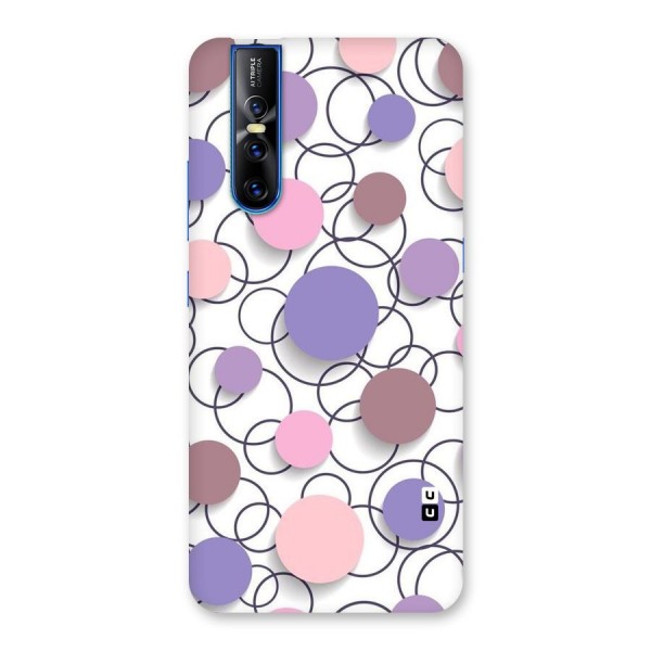 Circles And More Back Case for Vivo V15 Pro