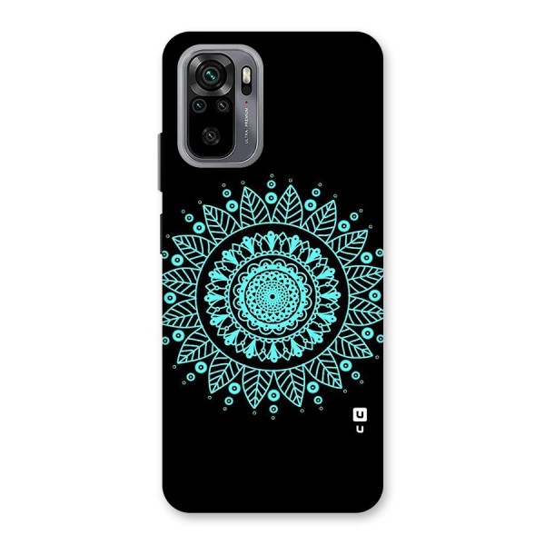 Circles Pattern Art Back Case for Redmi Note 10