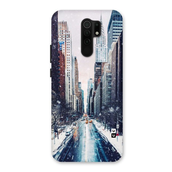 City Snow Back Case for Redmi 9 Prime