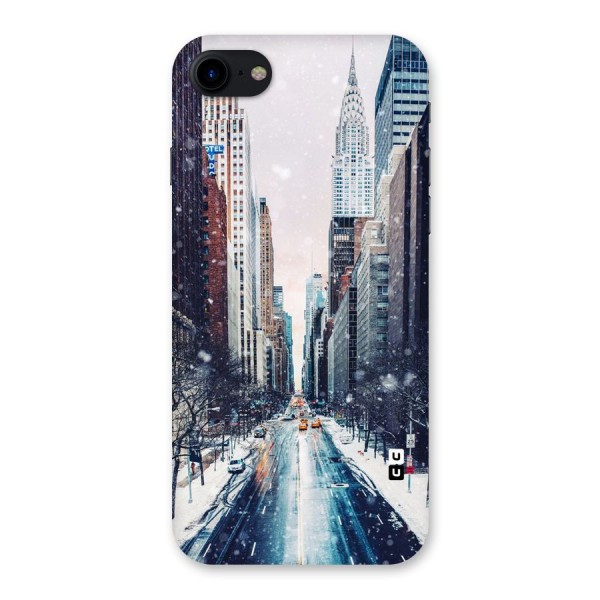 City Snow Back Case for iPhone SE 2020