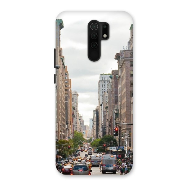 City Street View Back Case for Redmi 9 Prime