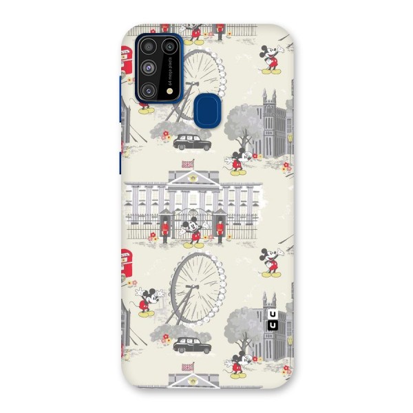 City Tour Pattern Back Case for Galaxy M31