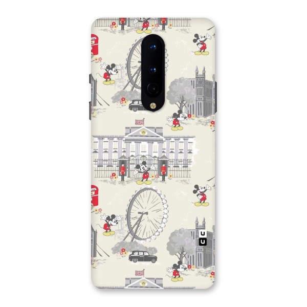 City Tour Pattern Back Case for OnePlus 8