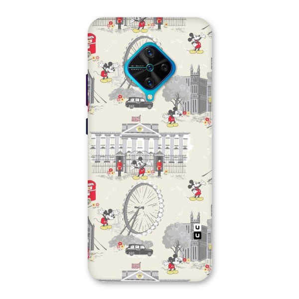 City Tour Pattern Back Case for Vivo S1 Pro