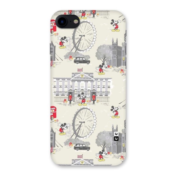 City Tour Pattern Back Case for iPhone SE 2020