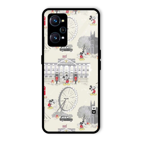 City Tour Pattern Glass Back Case for Realme GT Neo2