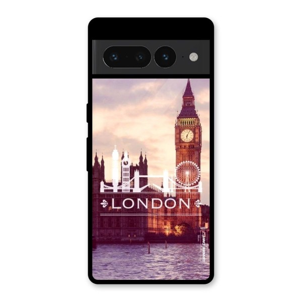 City Tower Glass Back Case for Google Pixel 7 Pro