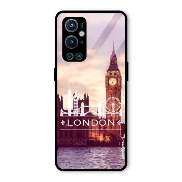 City Tower Glass Back Case for OnePlus 9 Pro