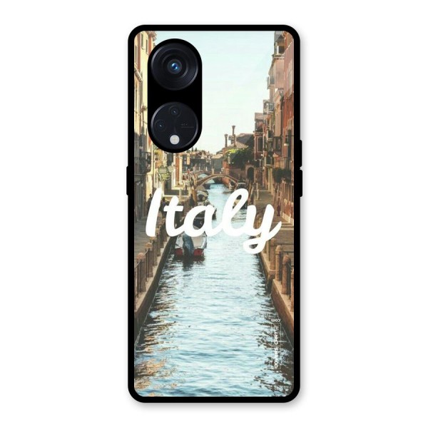 City Travel Glass Back Case for Reno8 T 5G