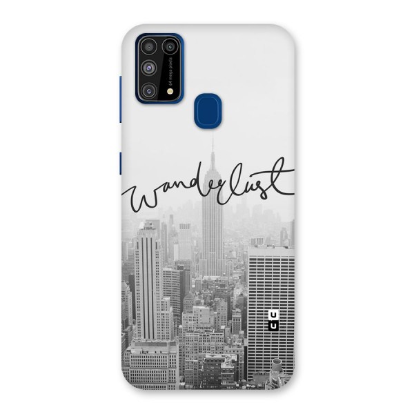 City Wanderlust Monochrome Back Case for Galaxy M31