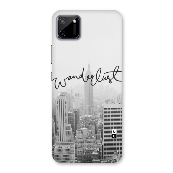 City Wanderlust Monochrome Back Case for Realme C11