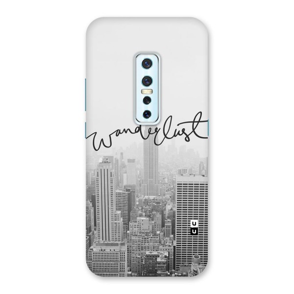 City Wanderlust Monochrome Back Case for Vivo V17 Pro