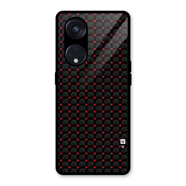 Class With Polka Glass Back Case for Reno8 T 5G