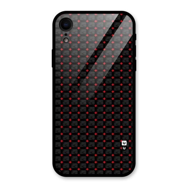 Class With Polka Glass Back Case for XR