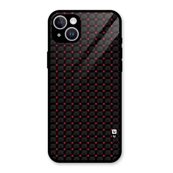 Class With Polka Glass Back Case for iPhone 14 Plus
