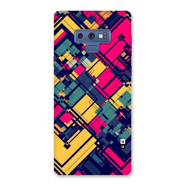 Classic Abstract Coloured Back Case for Galaxy Note 9