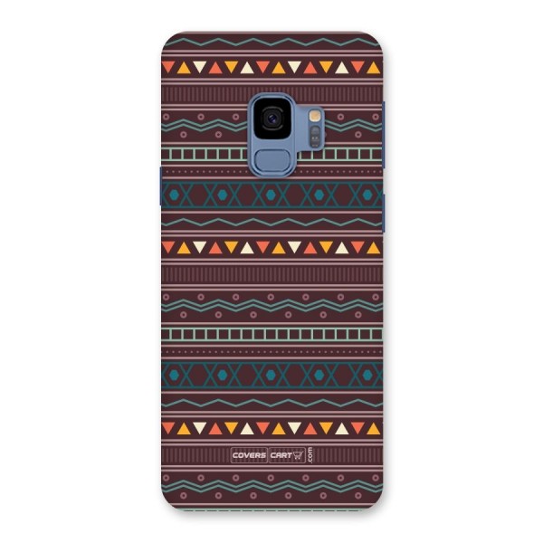 Classic Aztec Pattern Back Case for Galaxy S9