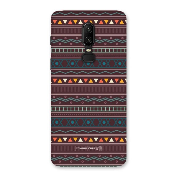 Classic Aztec Pattern Back Case for OnePlus 6