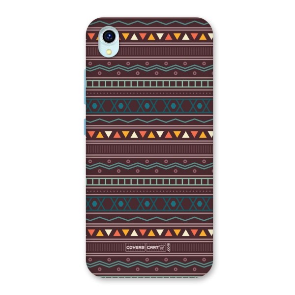 Classic Aztec Pattern Back Case for Vivo Y1s