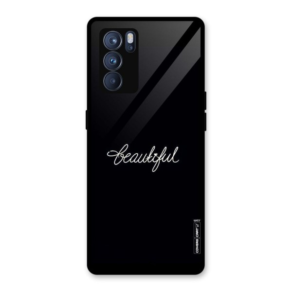 Classic Beautiful Glass Back Case for Oppo Reno6 Pro 5G