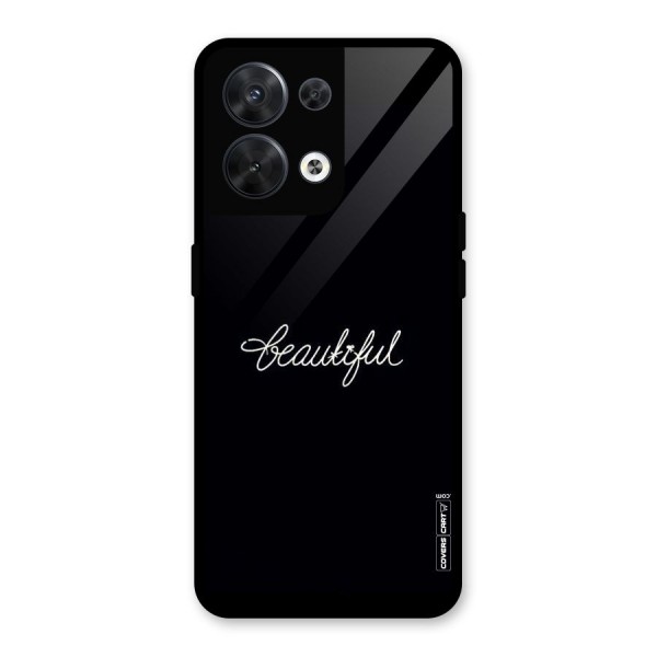 Classic Beautiful Glass Back Case for Oppo Reno8 5G