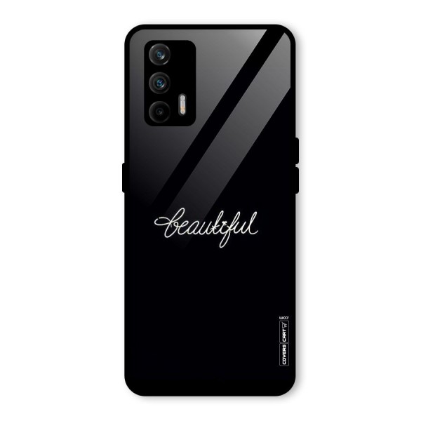 Classic Beautiful Glass Back Case for Realme X7 Max