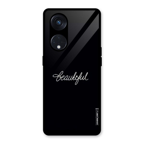 Classic Beautiful Glass Back Case for Reno8 T 5G