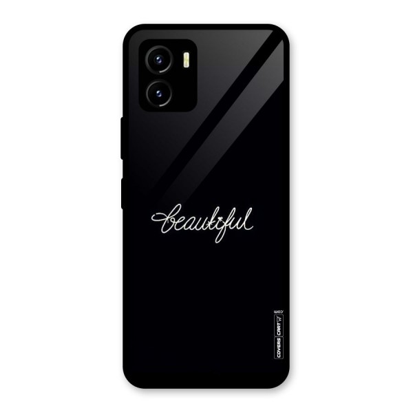 Classic Beautiful Glass Back Case for Vivo Y15s