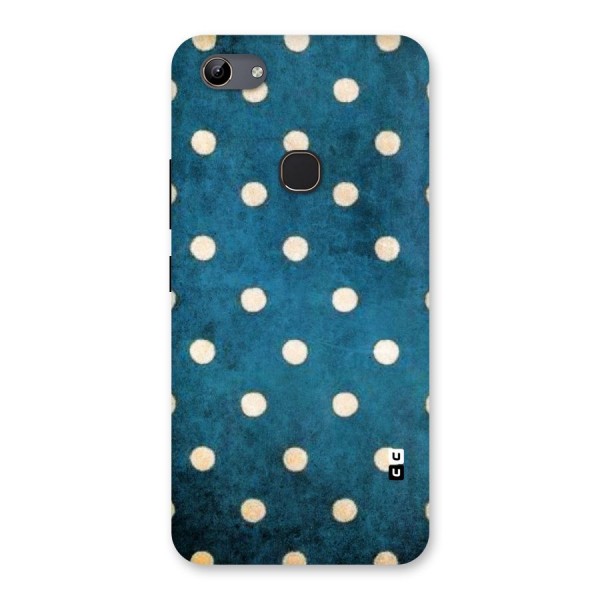 Classic Blue Polka Back Case for Vivo Y81