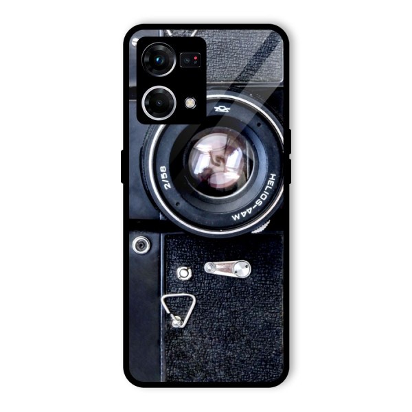 Classic Camera Glass Back Case for Oppo F21s Pro 4G