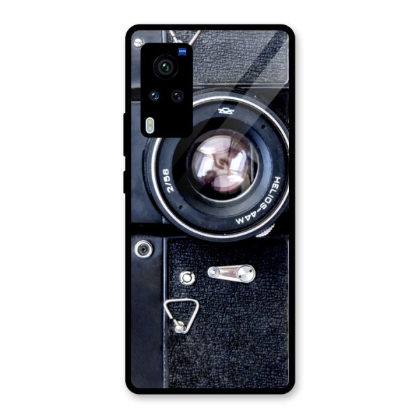 Classic Camera Glass Back Case for Vivo X60 Pro