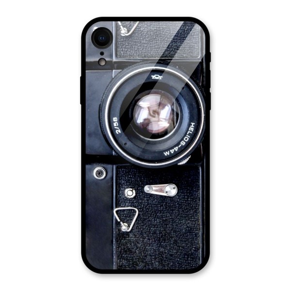 Classic Camera Glass Back Case for XR