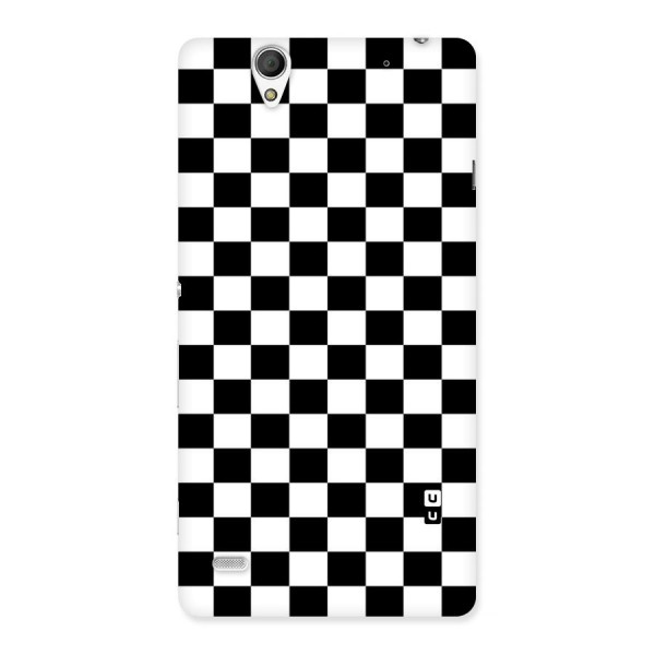 Classic Check Back Case for Sony Xperia C4