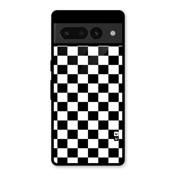 Classic Check Glass Back Case for Google Pixel 7 Pro