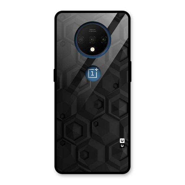 Classic Hexa Glass Back Case for OnePlus 7T