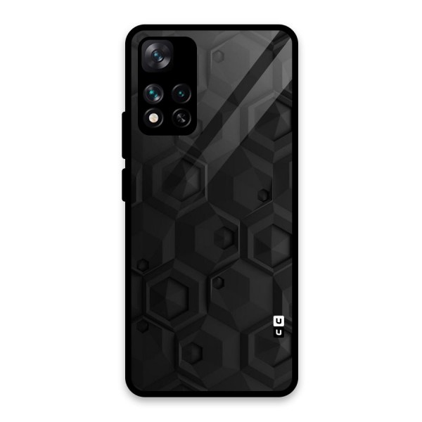 Classic Hexa Glass Back Case for Xiaomi 11i HyperCharge 5G